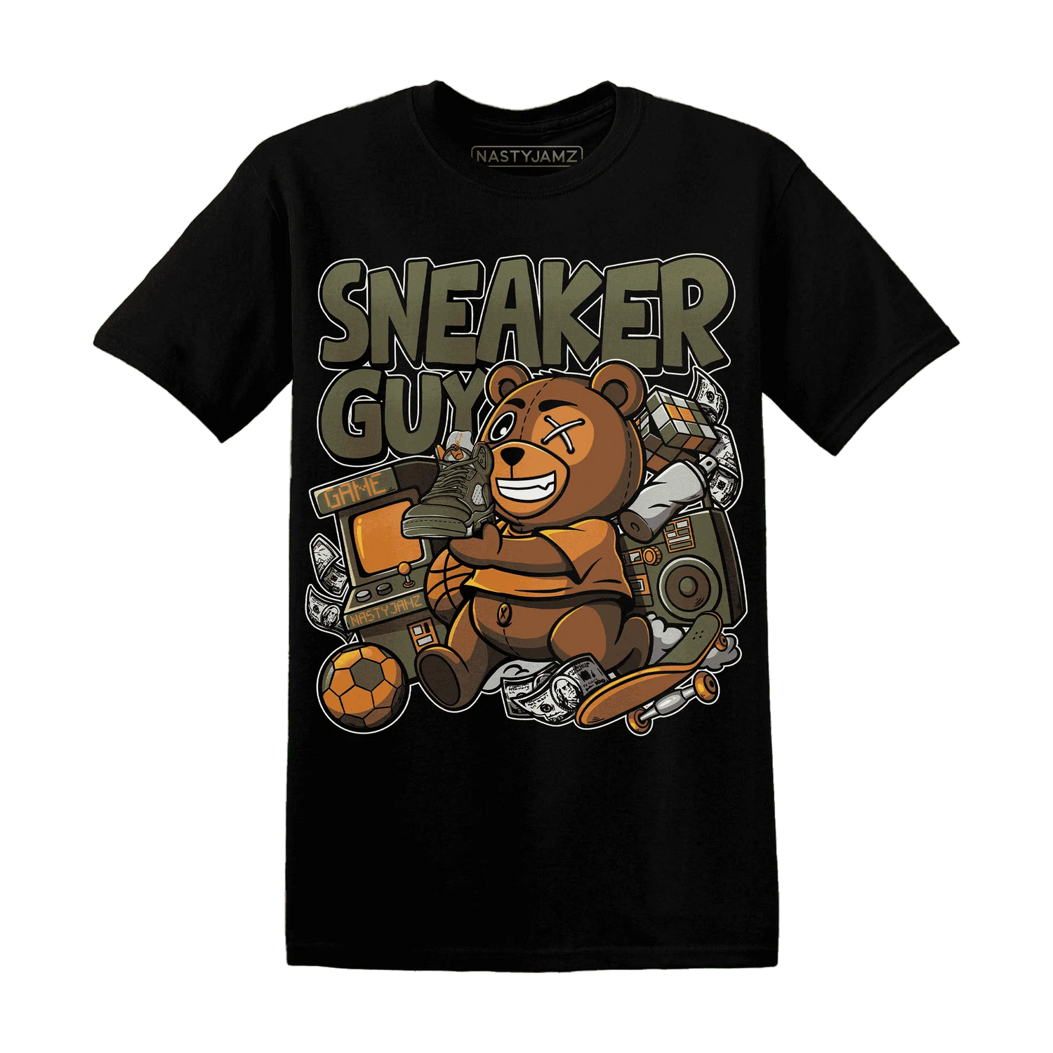 Olive-5s-T-Shirt-Match-Sneaker-BER