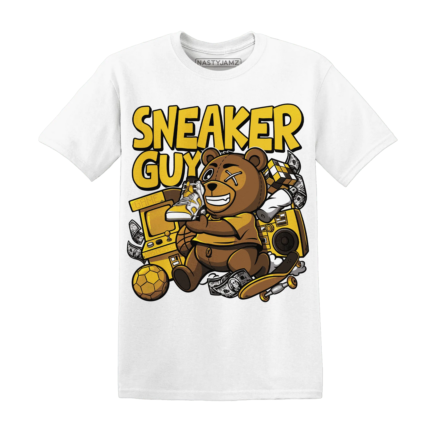 Yellow-Ochre-6s-T-Shirt-Match-Sneaker-BER