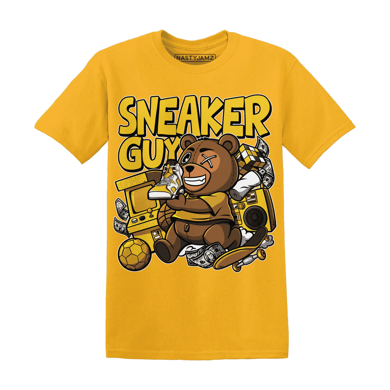 Yellow-Ochre-6s-T-Shirt-Match-Sneaker-BER