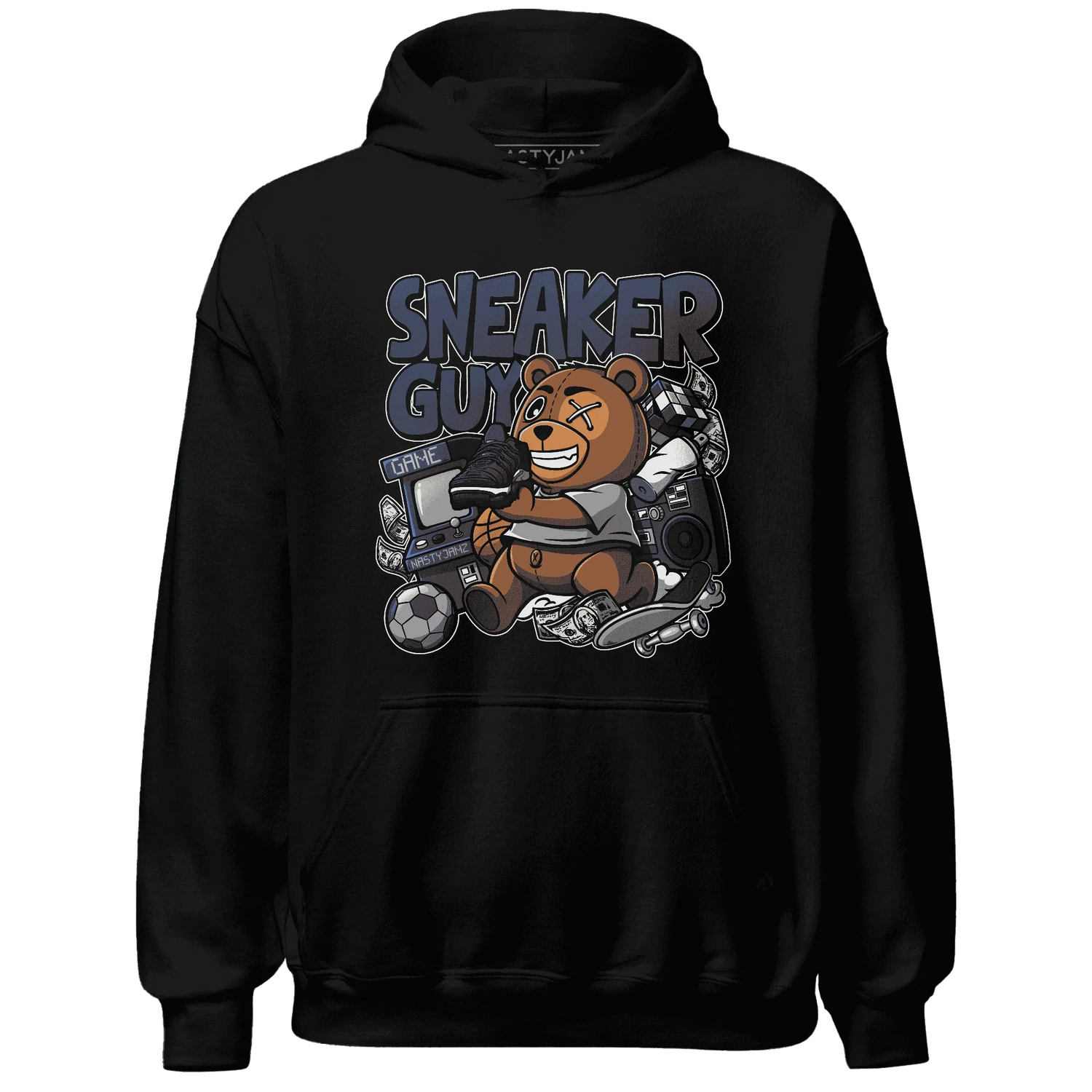 VaporMax-Plus-Midnight-Navy-White-Metallic-Silver-NastyJamz-Hoodie-Match-Sneaker-BER