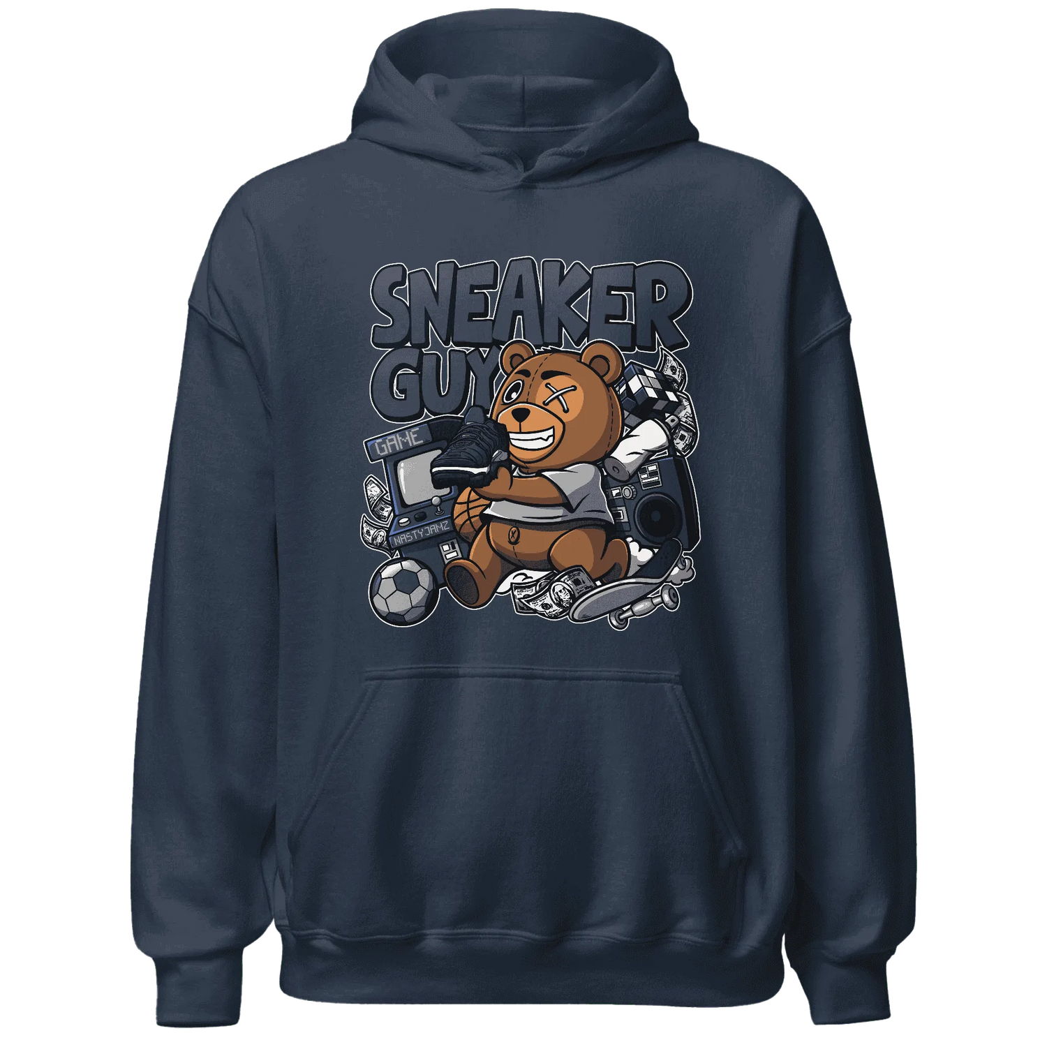 VaporMax-Plus-Midnight-Navy-White-Metallic-Silver-NastyJamz-Hoodie-Match-Sneaker-BER