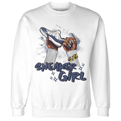 Low-Diffused-Blue-11s-Sweatshirt-Match-Sneaker-Girl-Nail