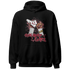 High 85 Metallic Burgundy 1s Hoodie Match Sneaker Girl Nail - NastyJamz