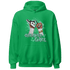 High OG Green Glow 1s Hoodie Match Sneaker Girl Nail - NastyJamz