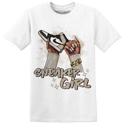 Latte 1s T Shirt Match Sneaker Girl Nail - NastyJamz