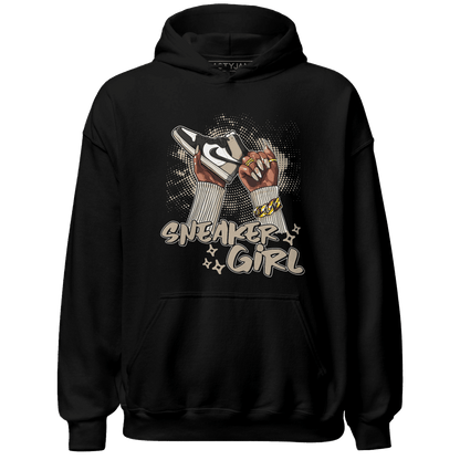 Latte 1s Hoodie Match Sneaker Girl Nail - NastyJamz