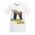 Low OG Canary TVSC 1s T Shirt Match Sneaker Girl Nail - NastyJamz