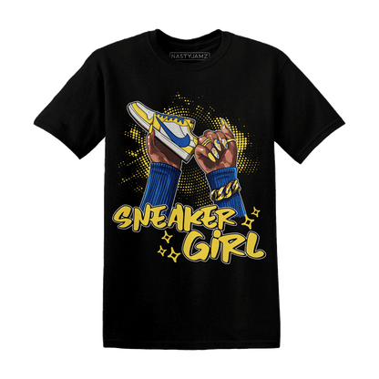 Low OG Canary TVSC 1s T Shirt Match Sneaker Girl Nail - NastyJamz