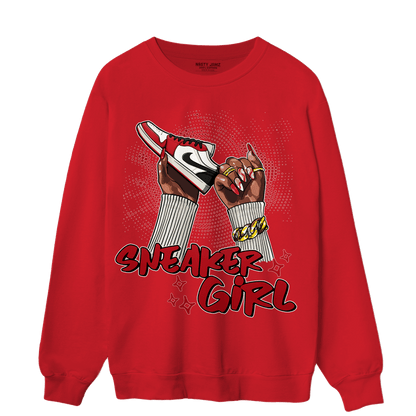 Low OG Trophy Room 1s Sweatshirt Match Sneaker Girl Nail - NastyJamz