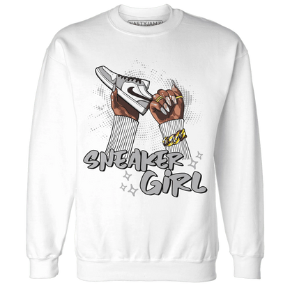 Wolf-Grey-1s-Sweatshirt-Match-Sneaker-Girl-Nail