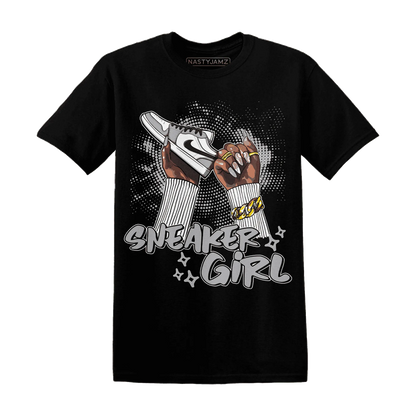 Wolf-Grey-1s-T-Shirt-Match-Sneaker-Girl-Nail