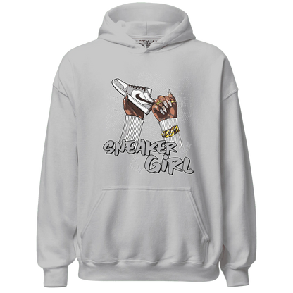 Wolf-Grey-1s-Hoodie-Match-Sneaker-Girl-Nail