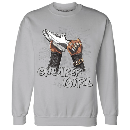 Cement-Grey-3s-Sweatshirt-Match-Sneaker-Girl-Nail