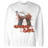 Georgia Peach 3s Sweatshirt Match Sneaker Girl Nail - NastyJamz