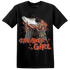Georgia Peach 3s T Shirt Match Sneaker Girl Nail - NastyJamz