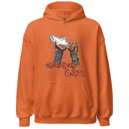 Georgia Peach 3s Hoodie Match Sneaker Girl Nail - NastyJamz