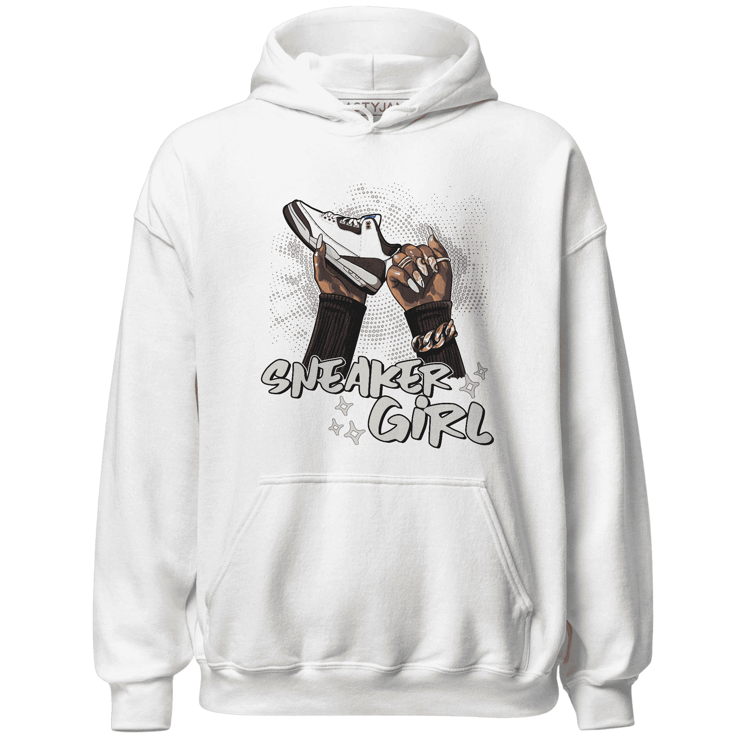 Quaiii 54s Hoodie Match Sneaker Girl Nail - NastyJamz