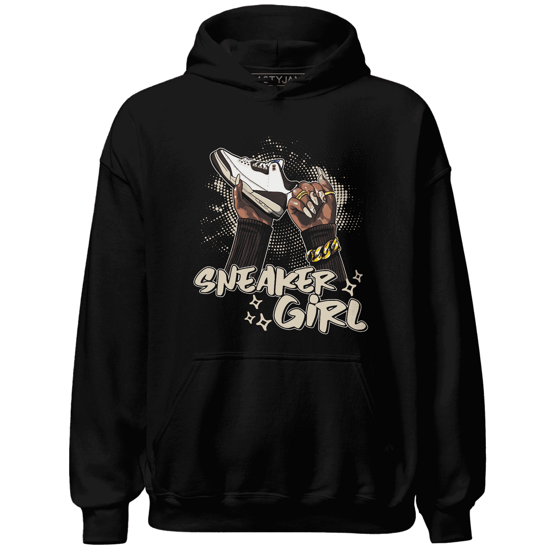 Quaiii 54s Hoodie Match Sneaker Girl Nail - NastyJamz