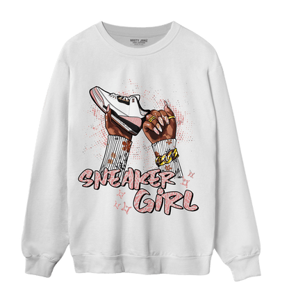 Red Stardust 3s Sweatshirt Match Sneaker Girl Nail - NastyJamz