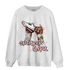 Red Stardust 3s Sweatshirt Match Sneaker Girl Nail - NastyJamz