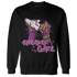 GS Hyper Violet 4s Sweatshirt Match Sneaker Girl Nail - NastyJamz
