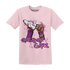 GS Hyper Violet 4s T Shirt Match Sneaker Girl Nail - NastyJamz