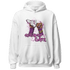 GS Hyper Violet 4s Hoodie Match Sneaker Girl Nail - NastyJamz