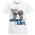 Industrial Blue 4s T Shirt Match Sneaker Girl Nail - NastyJamz