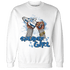 Industrial Blue 4s Sweatshirt Match Sneaker Girl Nail - NastyJamz