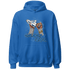 Industrial Blue 4s Hoodie Match Sneaker Girl Nail - NastyJamz