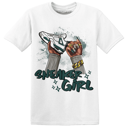 Oxidized Green 4s T Shirt Match Sneaker Girl Nail - NastyJamz