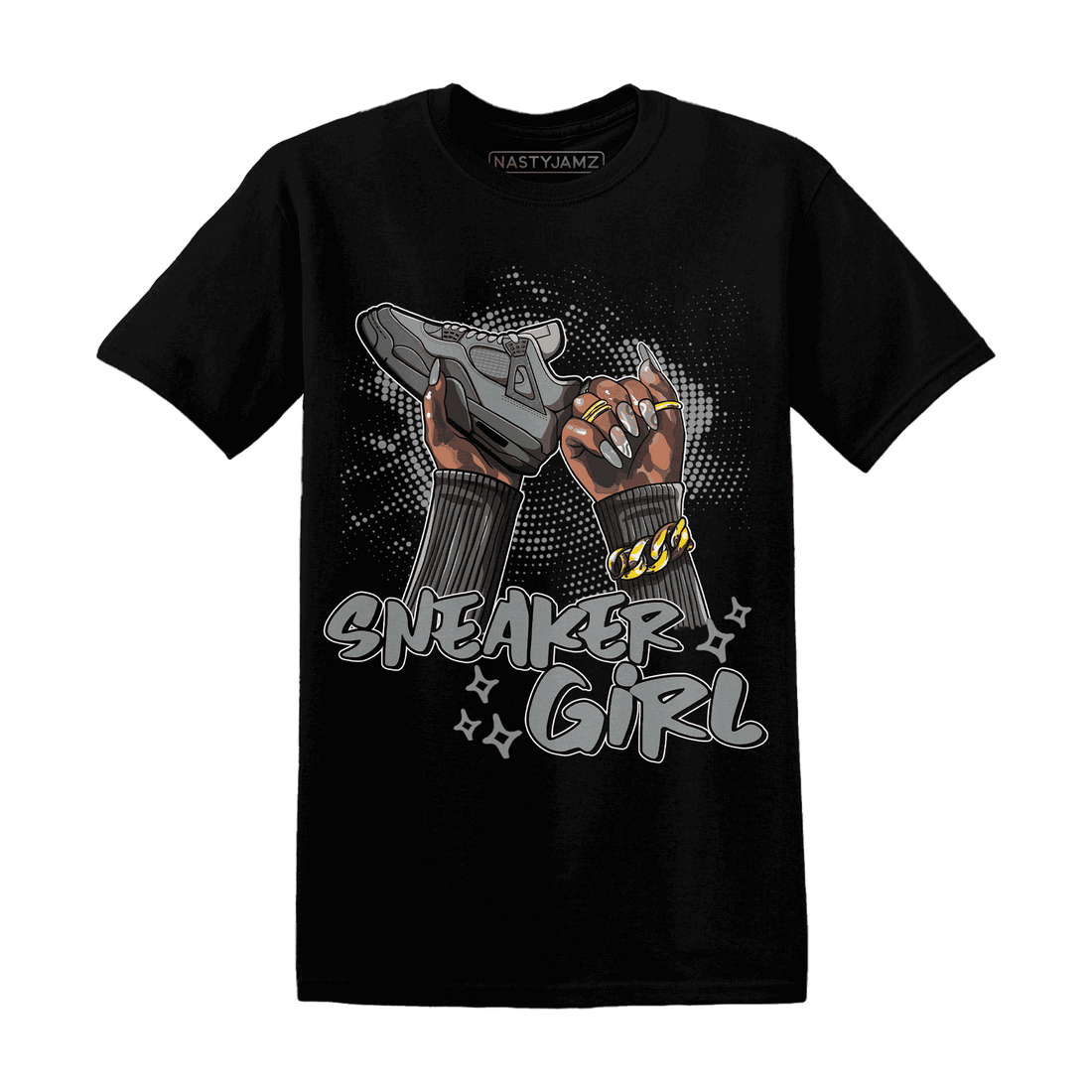 Paris Olympicsss 4s T Shirt Match Sneaker Girl Nail - NastyJamz