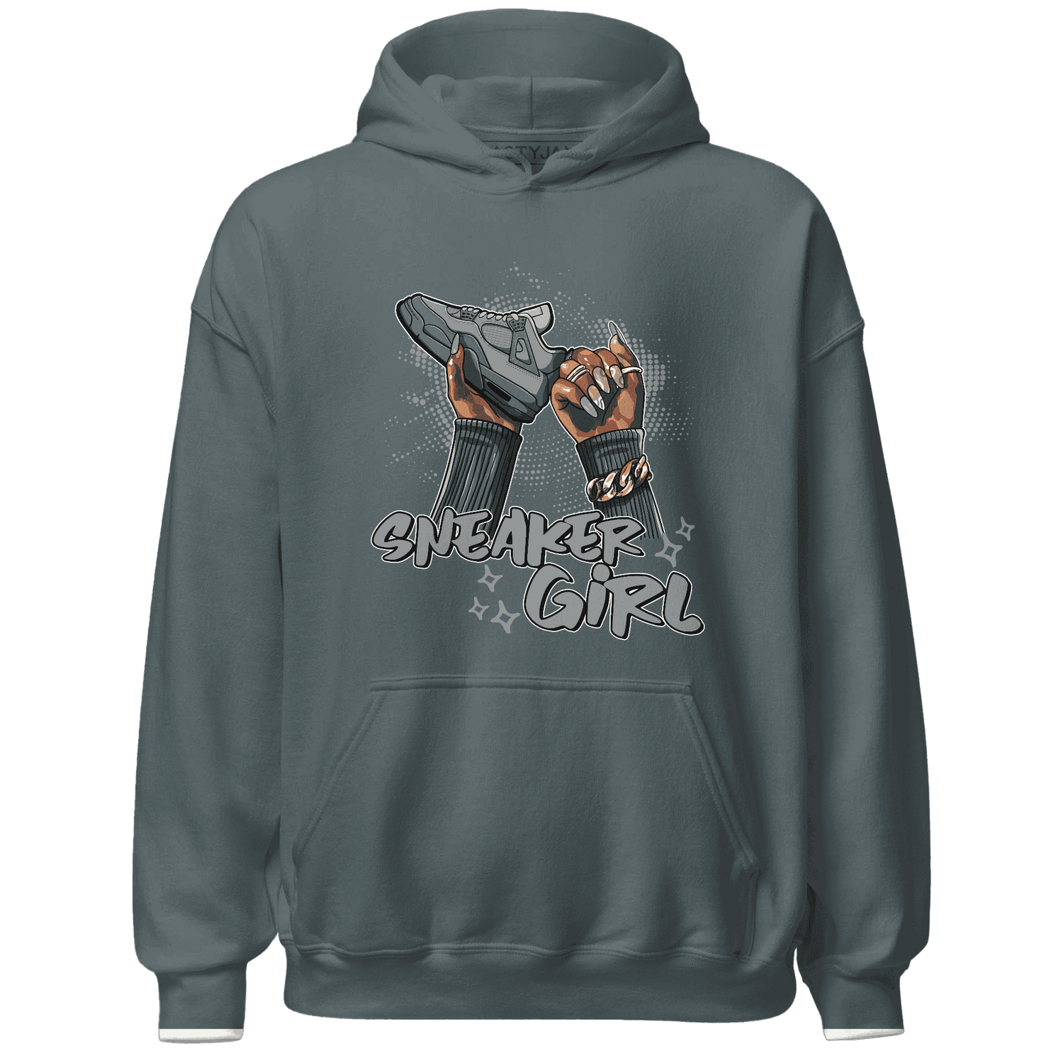 Paris Olympicsss 4s Hoodie Match Sneaker Girl Nail - NastyJamz