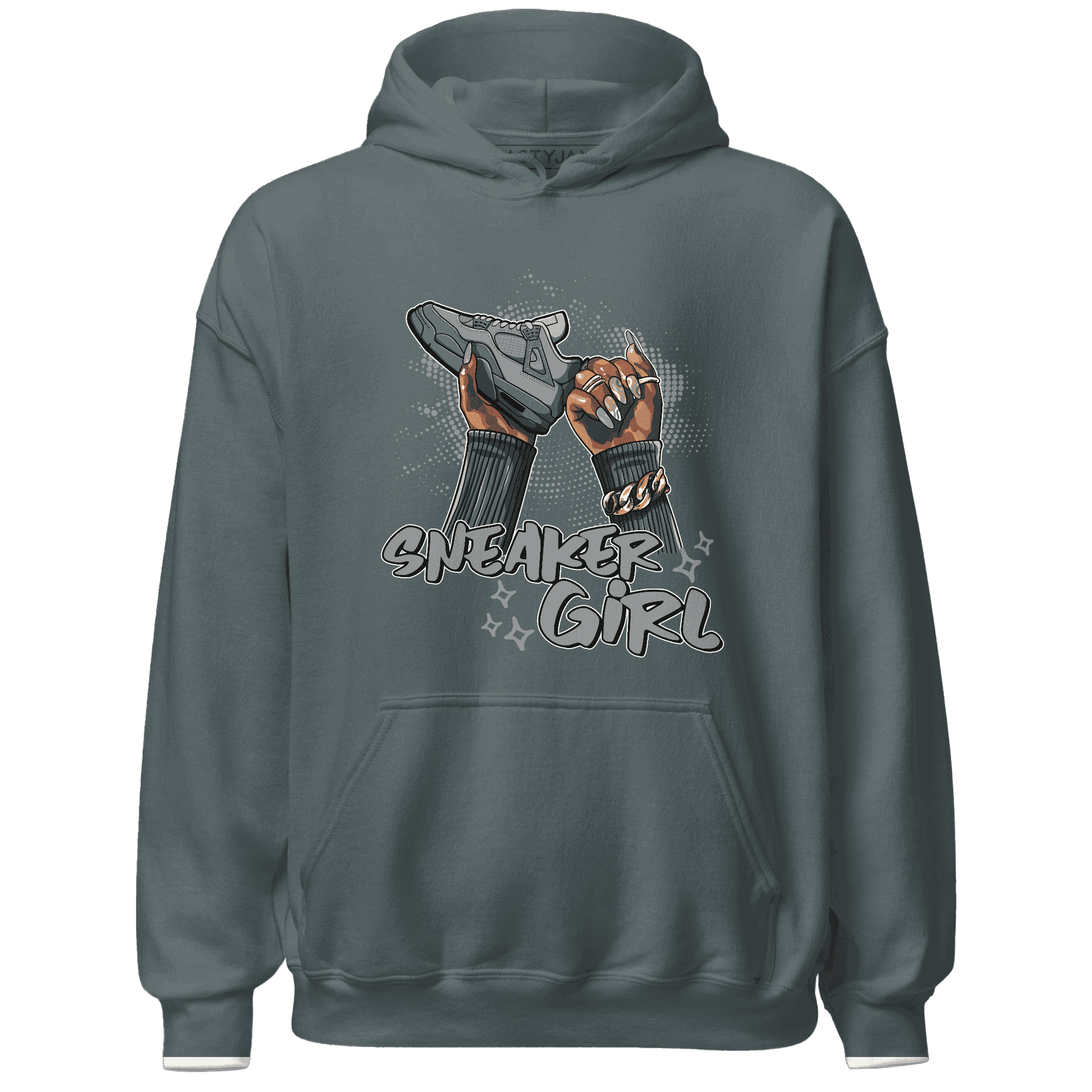 Paris Olympicsss 4s Hoodie Match Sneaker Girl Nail - NastyJamz