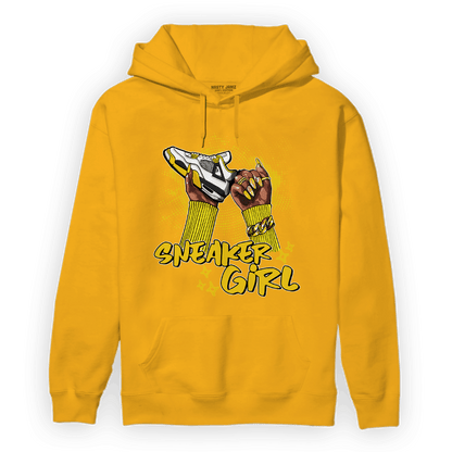 Vivid Sulfur 4s Hoodie Match Sneaker Girl Nail - NastyJamz