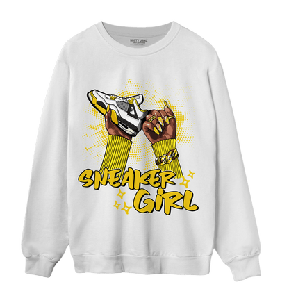 Vivid Sulfur 4s Sweatshirt Match Sneaker Girl Nail - NastyJamz