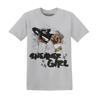 White-Thunder-4s-T-Shirt-Match-Sneaker-Girl-Nail