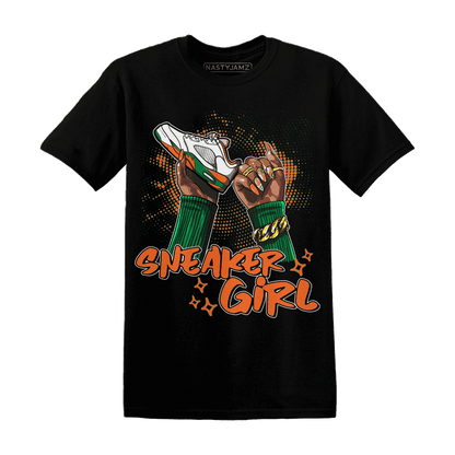 MAM Hurricanes 5s T Shirt Match Sneaker Girl Nail - NastyJamz