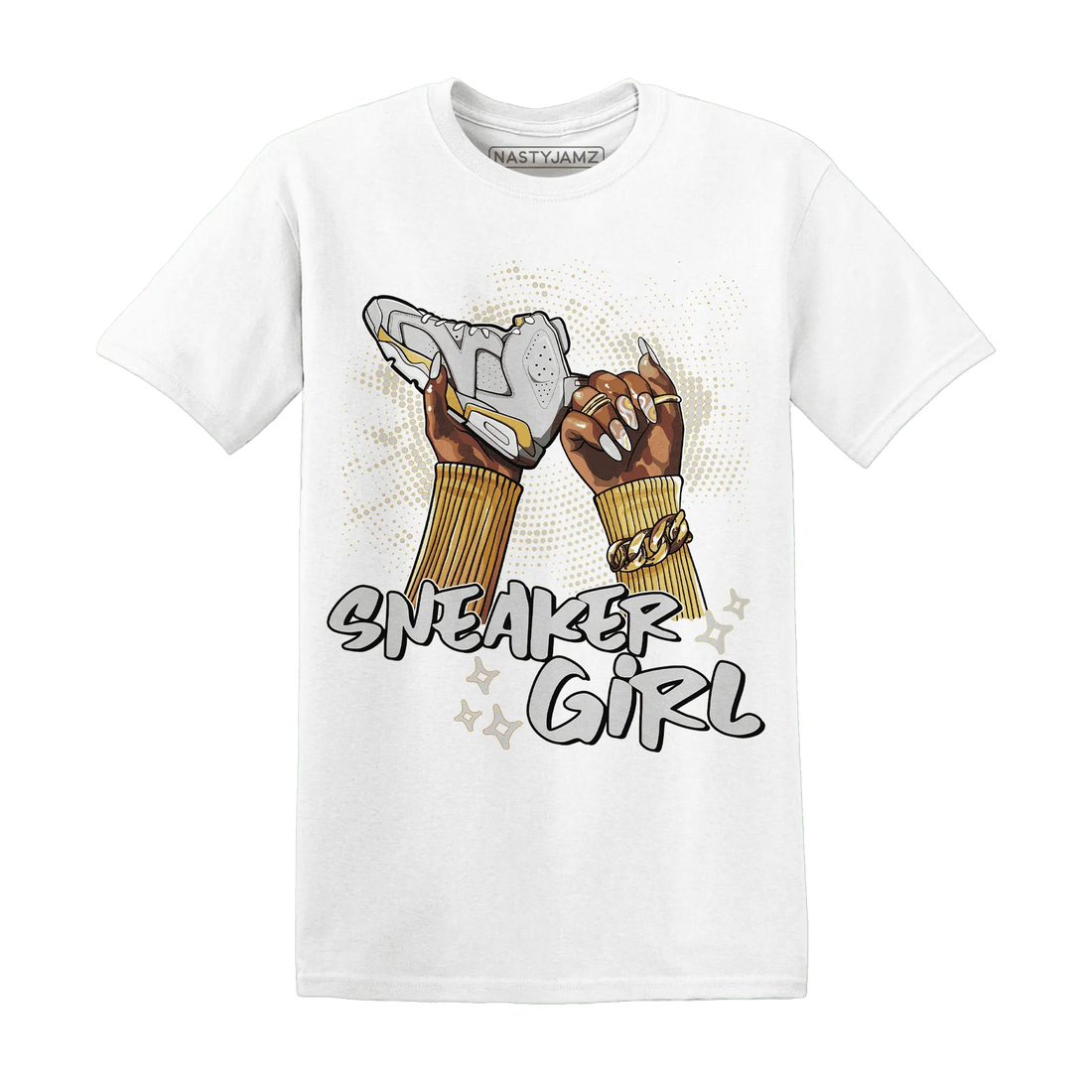 Paris-Olympicsss-6s-T-Shirt-Match-Sneaker-Girl-Nail