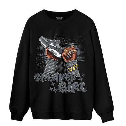 Air Max 90 Iron Grey Sweatshirt Match Sneaker Girl Nail - NastyJamz
