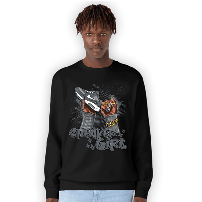 Air Max 90 Iron Grey Sweatshirt Match Sneaker Girl Nail - NastyJamz