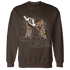 Dunk Low Baroque Brown Sweatshirt Match Sneaker Girl Nail - NastyJamz
