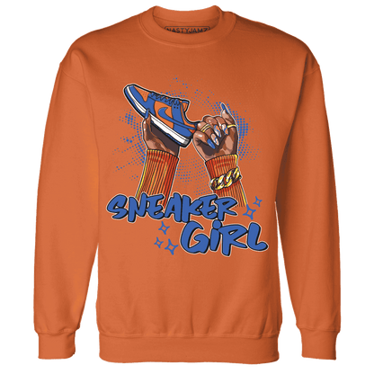 Dunk Low Knicks Sweatshirt Match Sneaker Girl Nail - NastyJamz