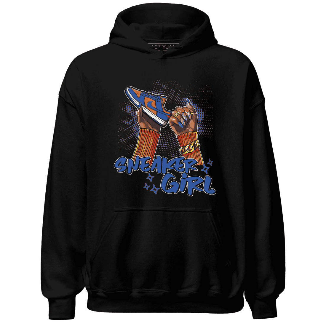 Dunk Low Knicks Hoodie Match Sneaker Girl Nail - NastyJamz