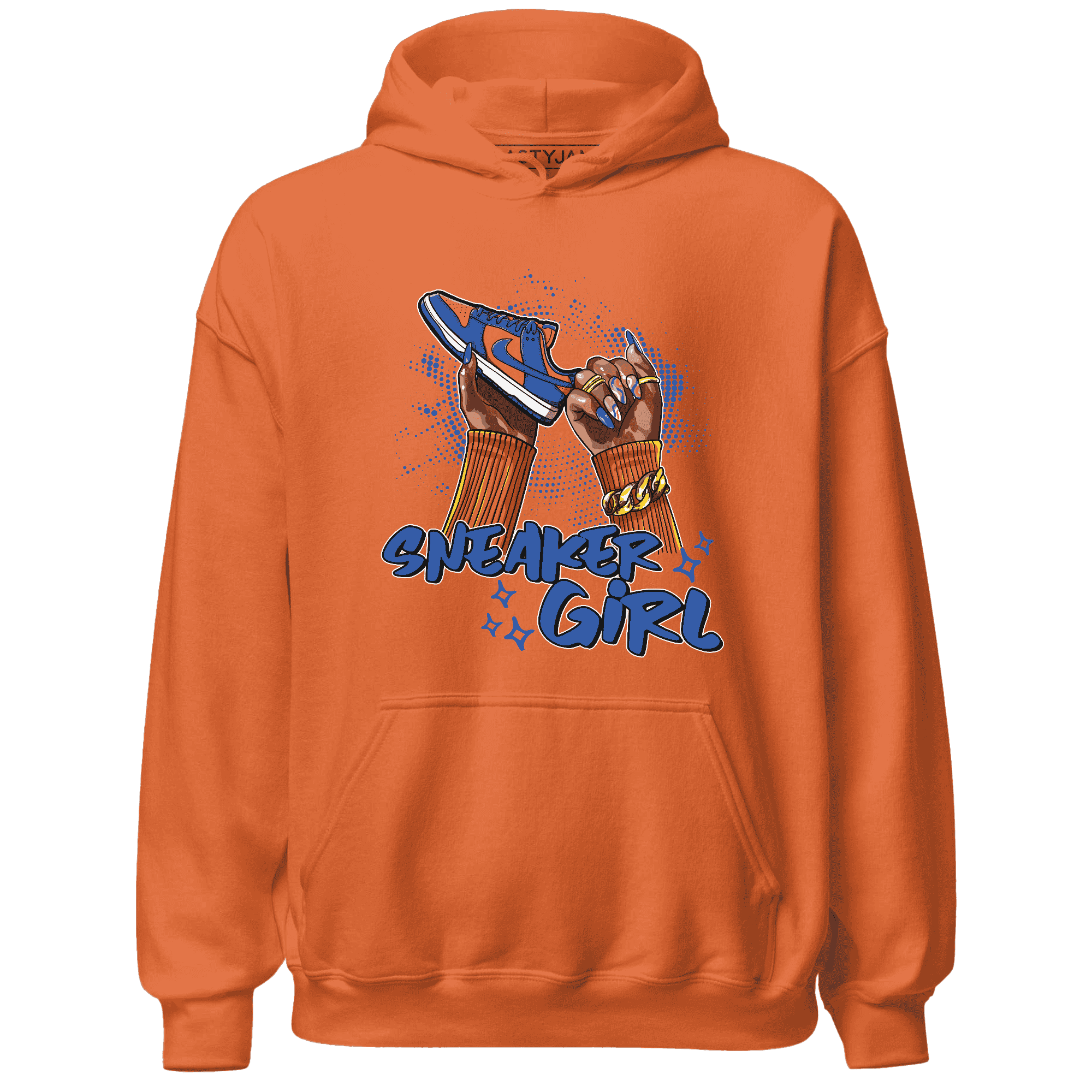 Dunk Low Knicks Hoodie Match Sneaker Girl Nail - NastyJamz