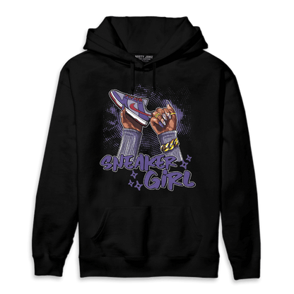 Dunk Low Plum Hoodie Match Sneaker Girl Nail - NastyJamz