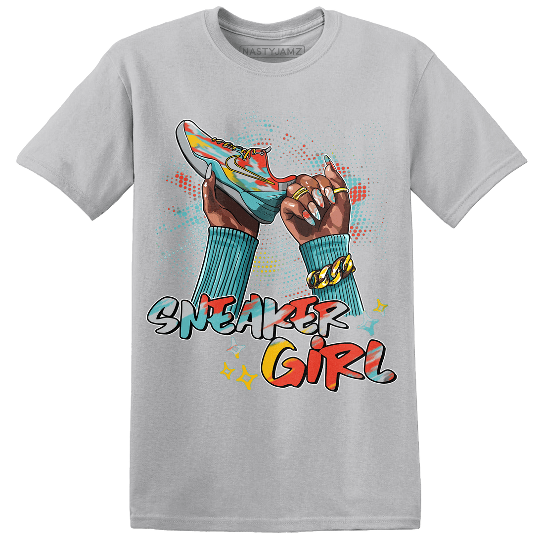 KB 8 Protro Venice Beach T Shirt Match Sneaker Girl Nail - NastyJamz