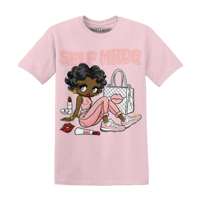 Low Legend Pink 11s T Shirt Match Sneaker Girl Selfmade - NastyJamz