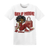 Dune Red 13s T Shirt Match Sneaker Girl Selfmade - NastyJamz