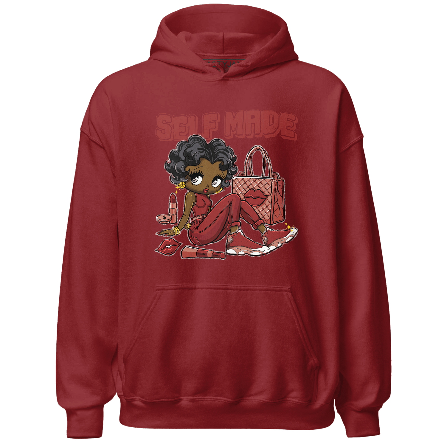 Dune Red 13s Hoodie Match Sneaker Girl Selfmade - NastyJamz